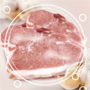 蒜味豬扒 (約454g)