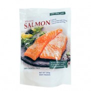   大西洋帶皮三文魚柳 (2件) (約250g)